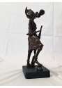 Statuette Bronze LE GUERRIER D'AETHIOPIA