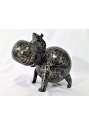 Hippopotamus Metal Brush