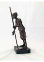 Statuette Bronze LE SAGE AFRICAIN
