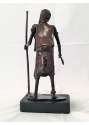 Statuette Bronze LE SAGE AFRICAIN